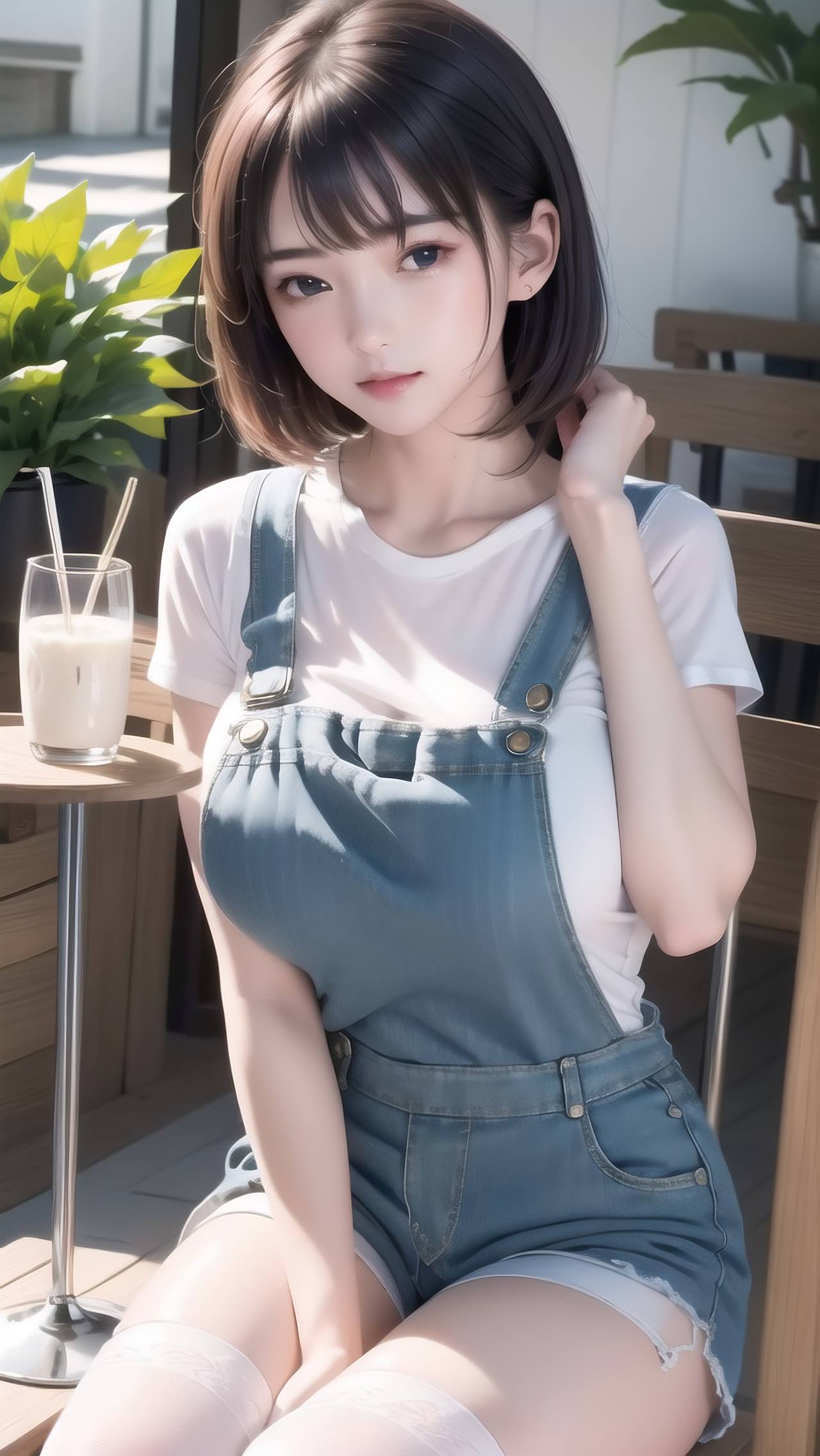 AI绘画 007 2K高清 背带裤 [20P/74M]-无料摄影圈