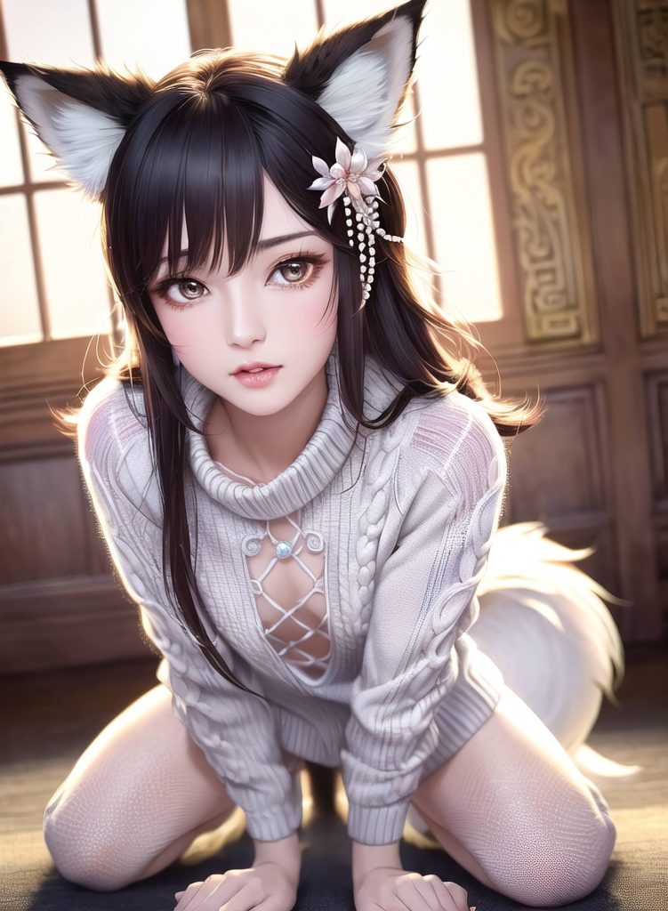 AI绘画 011 2K高清 狐狸姐姐 [146P/404M]插图