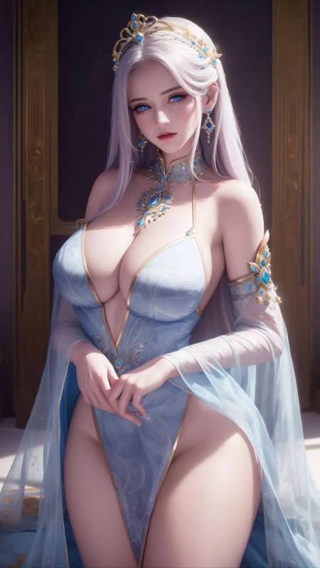 AI绘画 044 The Heartwarming Tale of a Beautiful Innocent Princess – AI LookBook – AI Club2Girls[44P/1V/170M]-无料摄影圈