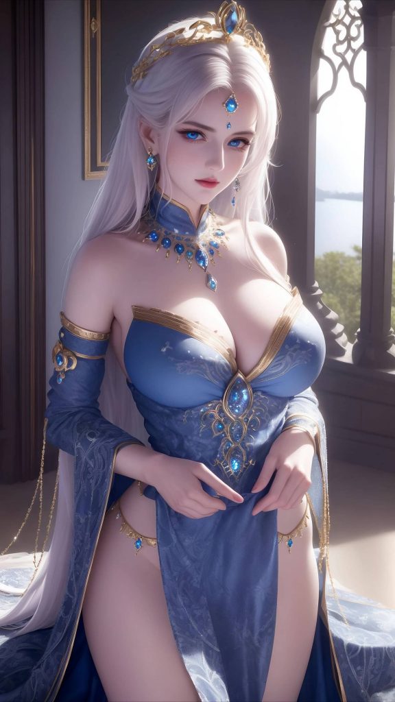 AI绘画 044 The Heartwarming Tale of a Beautiful Innocent Princess – AI LookBook – AI Club2Girls[44P/1V/170M]插图2