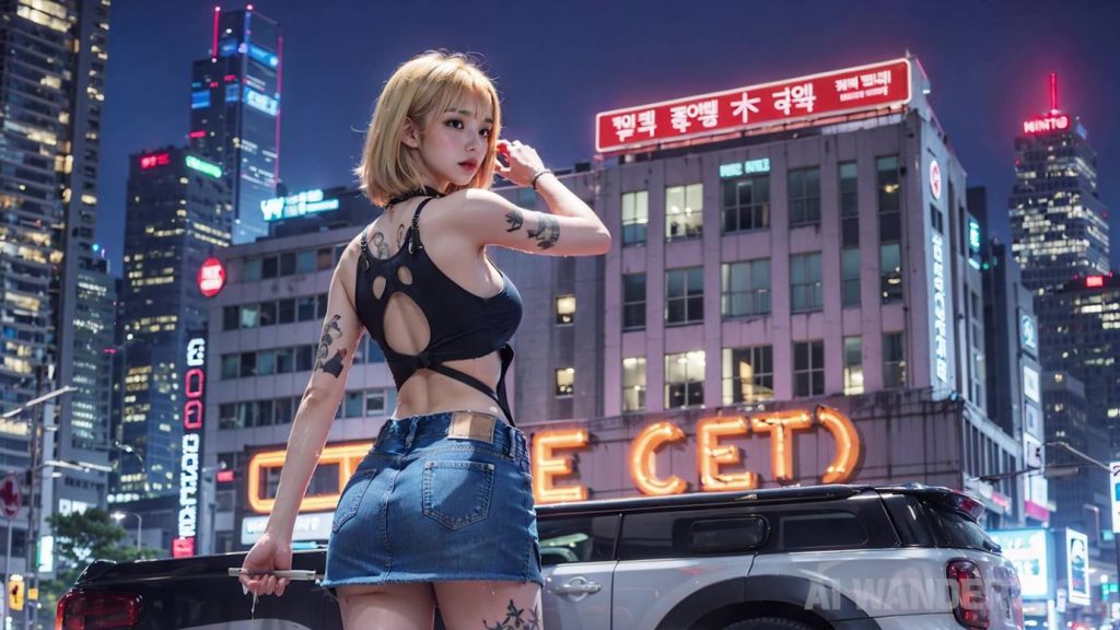 AI绘画 047 party girl’s fashion in the city2 [371V/185M]插图1