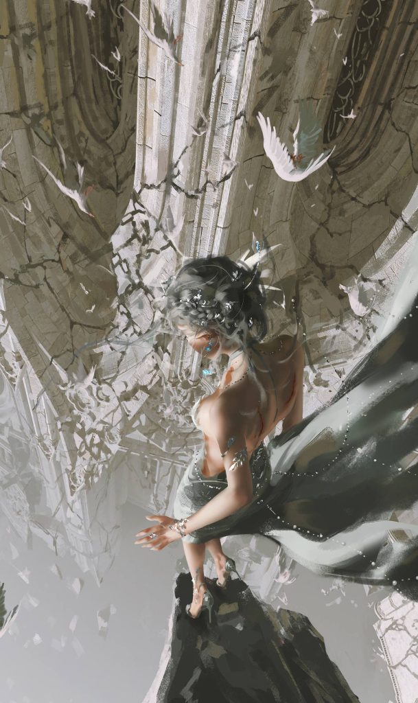 AI绘画 059 WLOP鬼刀二次元插画图集合集2023.01-05 [67P/12V/3.21G]插图4