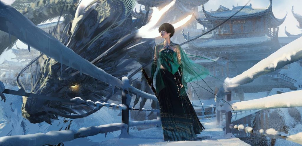 AI绘画 059 WLOP鬼刀二次元插画图集合集2023.01-05 [67P/12V/3.21G]插图1