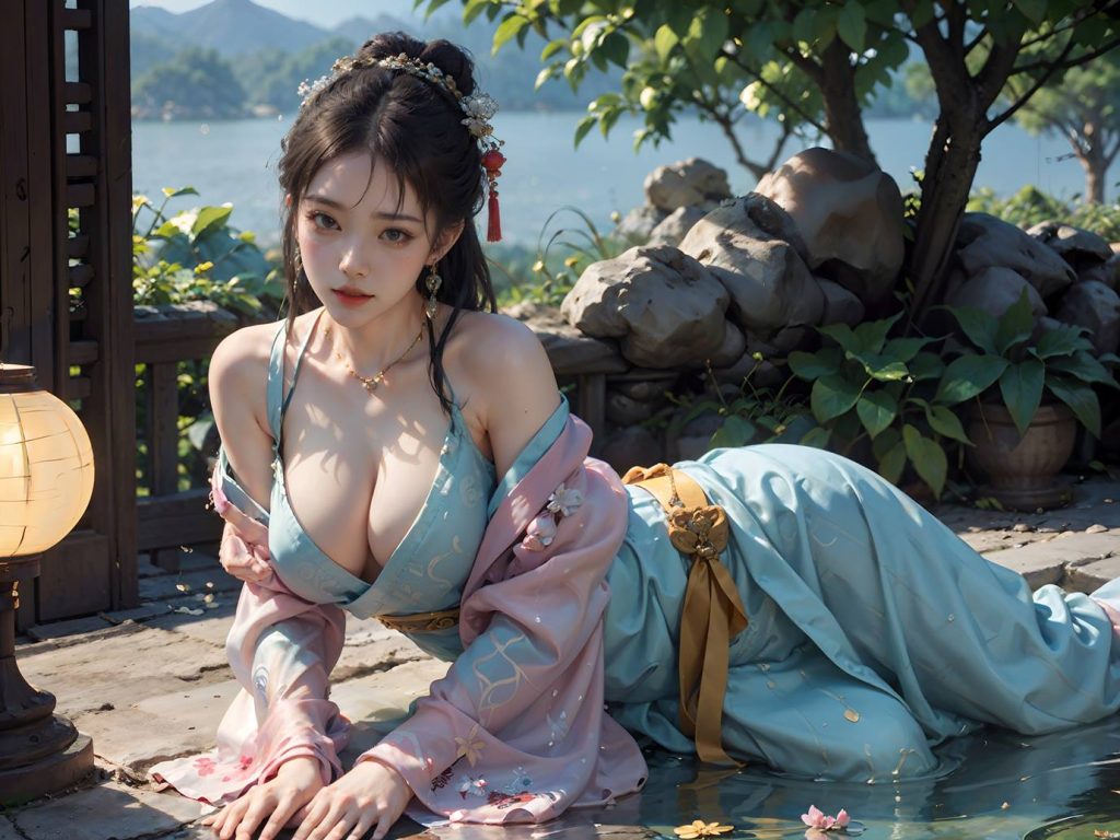 AI绘画 066 横向可做壁纸的古风美仁 [22P/76MB]插图