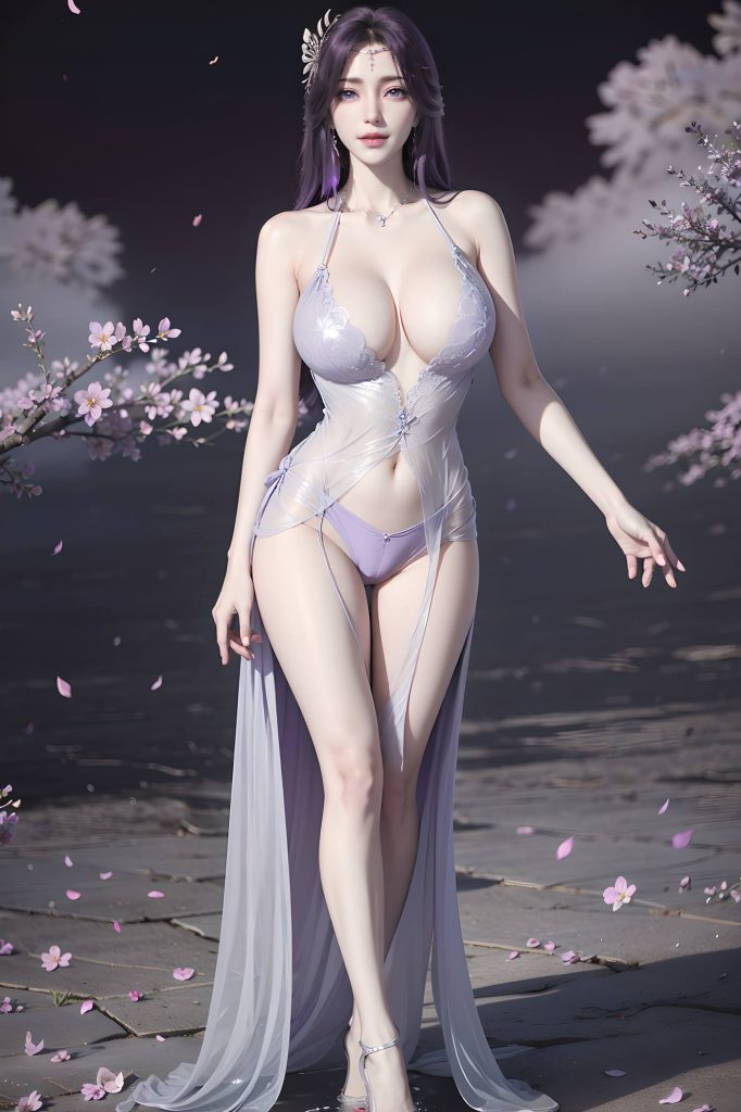 AI绘画 国漫完美世界 068 云曦薄纱写真[78P/354MB]插图1