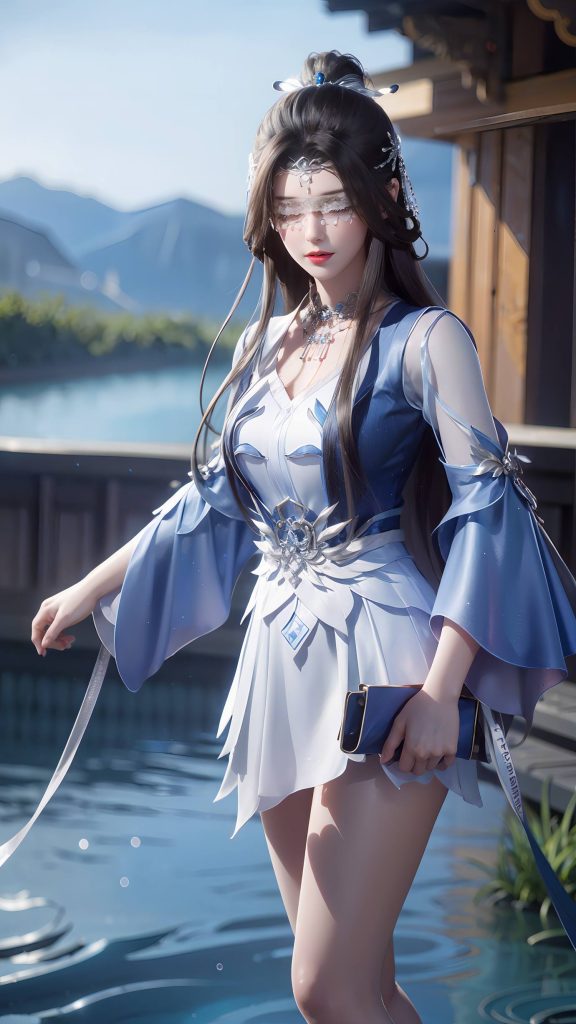 AI绘画 086 兰若现代牛仔裤[95P88.1MB]插图2