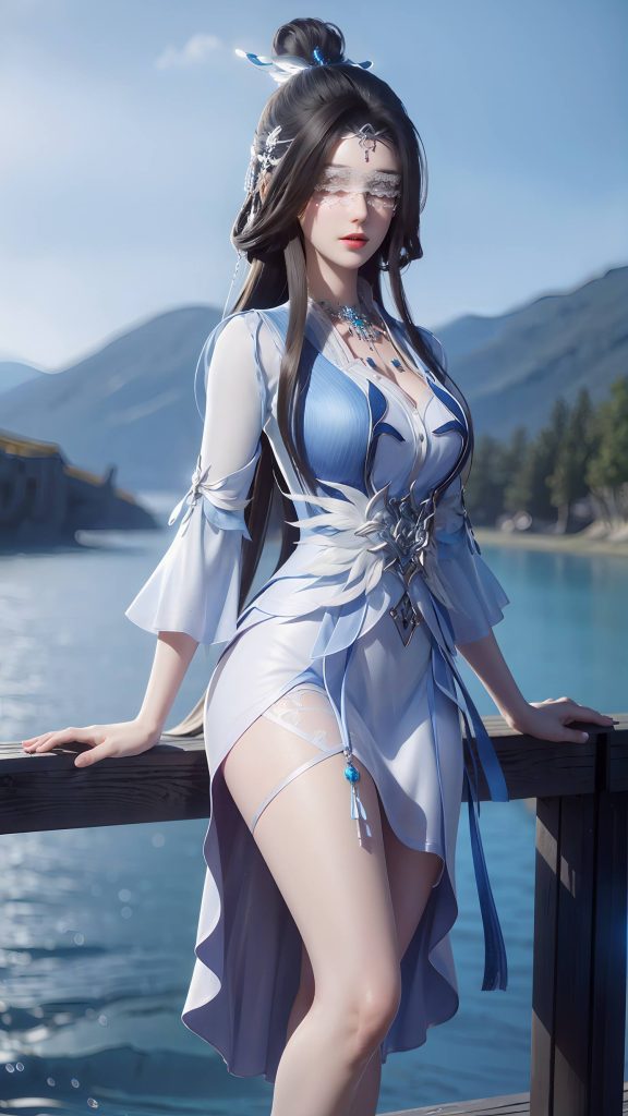 AI绘画 086 兰若现代牛仔裤[95P88.1MB]插图1