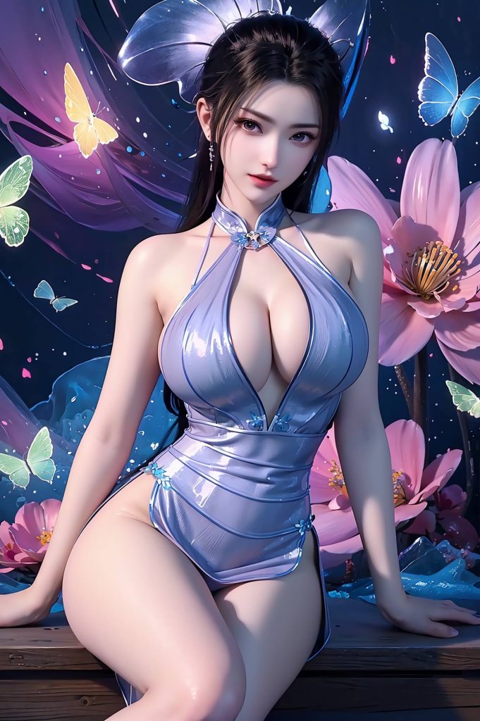AI绘画 095 李寒衣唯美蝴蝶[52P/51.6MB]插图3