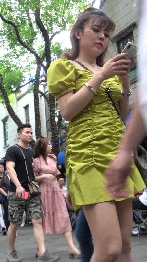 精选街拍摄影 No.003 性感连衣裙性感高跟美眉 [1V/942MB]插图5