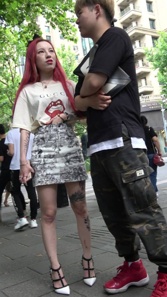 精选街拍摄影 No.009 性感长腿短裙高跟美女 [1V/1.61GB]插图