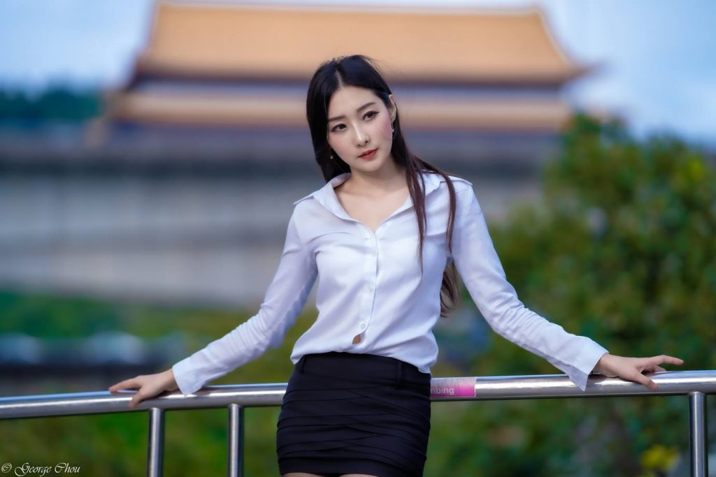 精选街拍摄影 No.032 吳小葵 OL黑絲高跟美腿 [39P/52MB]插图3