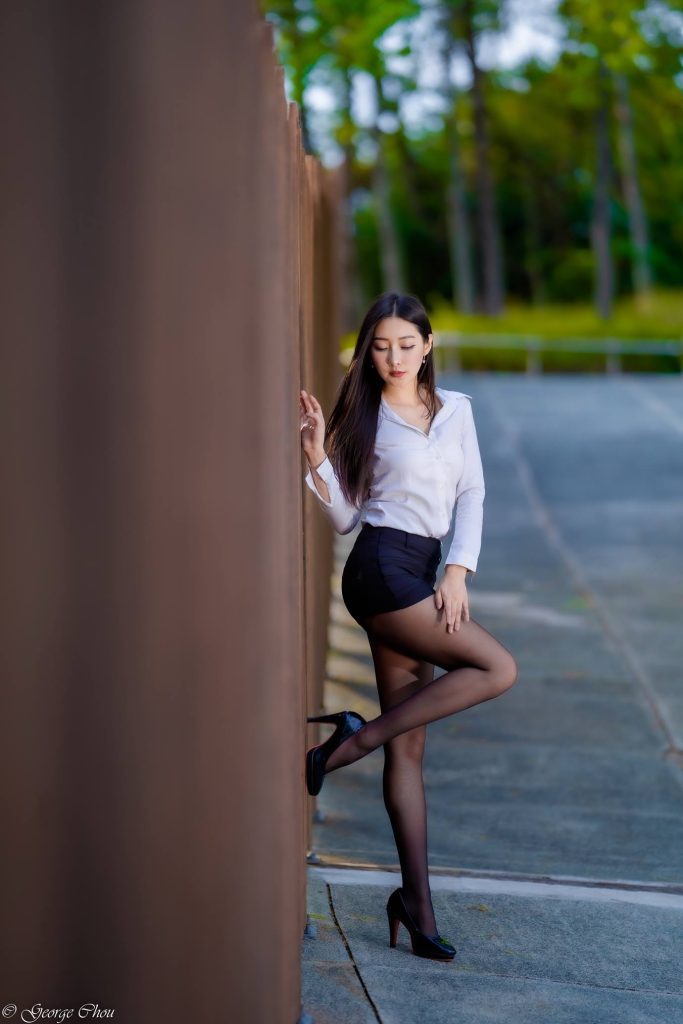 精选街拍摄影 No.032 吳小葵 OL黑絲高跟美腿 [39P/52MB]插图2