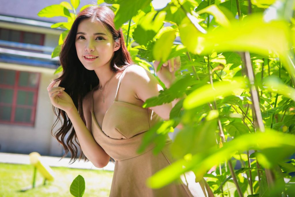 精选街拍摄影 No.037 黃書庭 吊帶連衣裙涼高美腿[29P/44MB]插图4