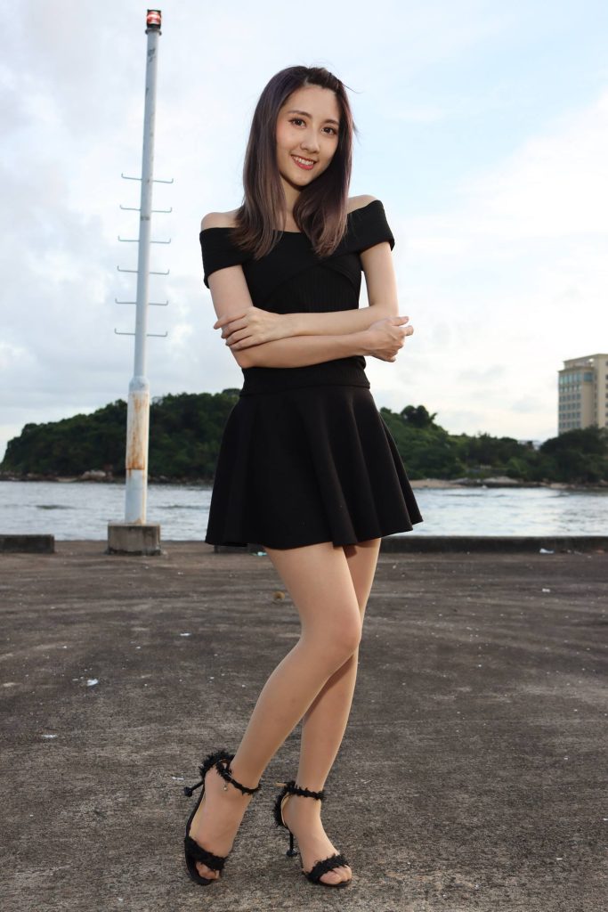 精选街拍摄影 No.049 Elaine Chung 連衣裙絲襪涼高美腿 [73P/137MB]插图5