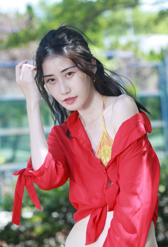 精选街拍摄影 No.055 王紅 性感比基尼涼高美腿 [107P/134MB]插图5