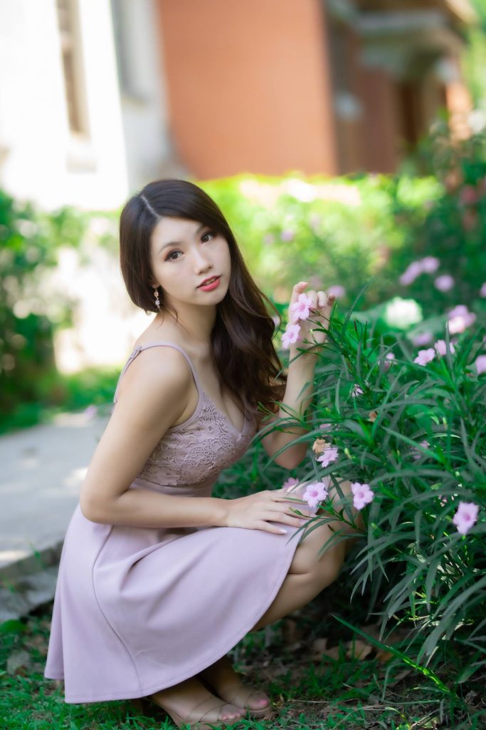 精选街拍摄影 No.057 張倫甄 吊帶連衣裙絲襪涼高美腿 [24P/33MB]插图4