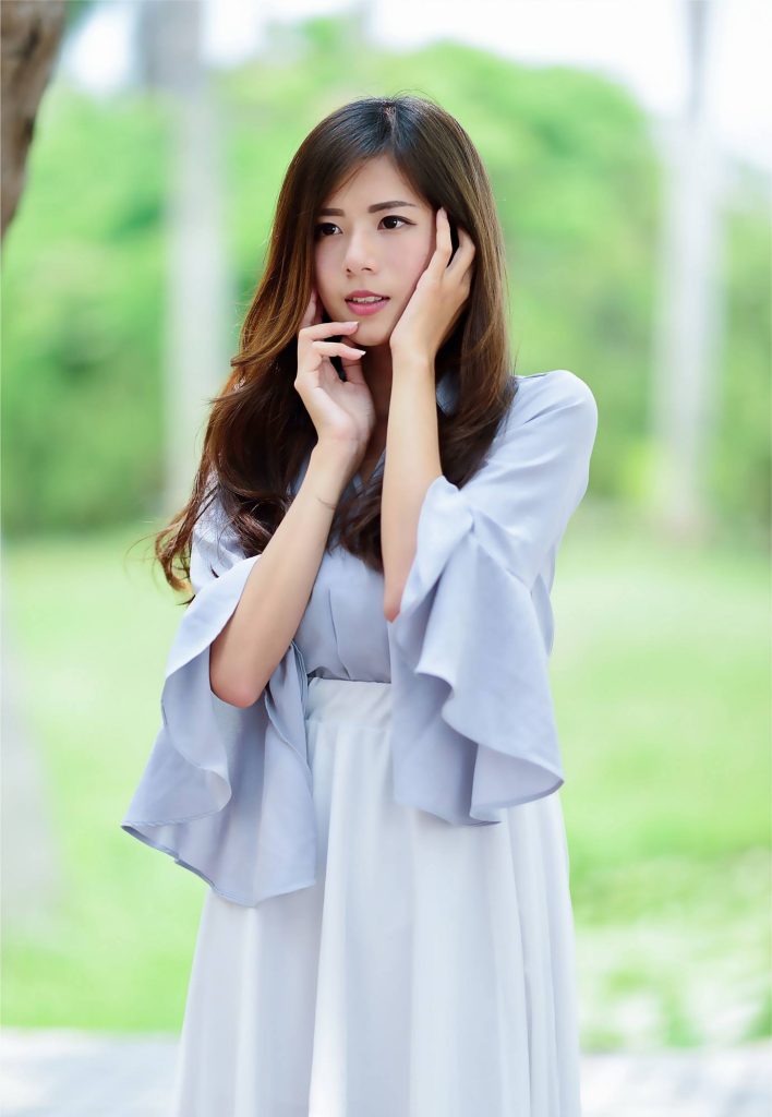 精选街拍摄影 No.076 方唯真飄逸長裙涼高美腿_002[91P/153MB]插图3