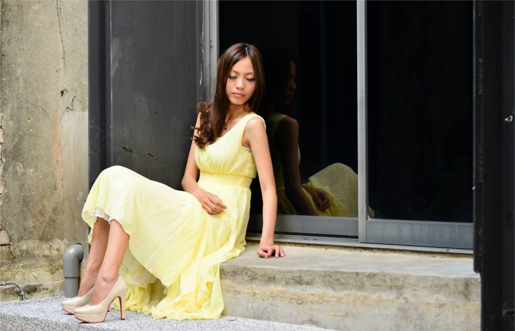 精选街拍摄影 No.079 吳思敏 飄逸長裙高跟美腿 002 [130P/448MB]插图3