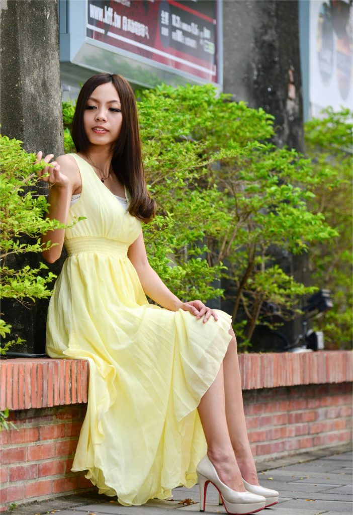 精选街拍摄影 No.079 吳思敏 飄逸長裙高跟美腿 002 [130P/448MB]插图5