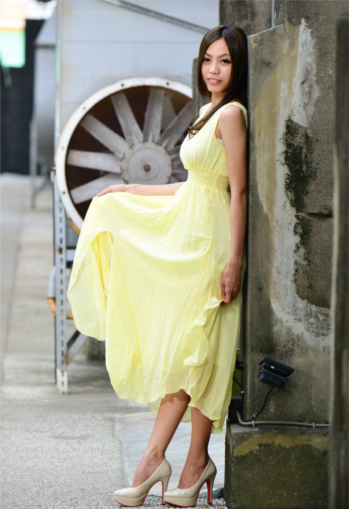 精选街拍摄影 No.080 吳思敏 飄逸長裙高跟美腿[140P/535MB]插图