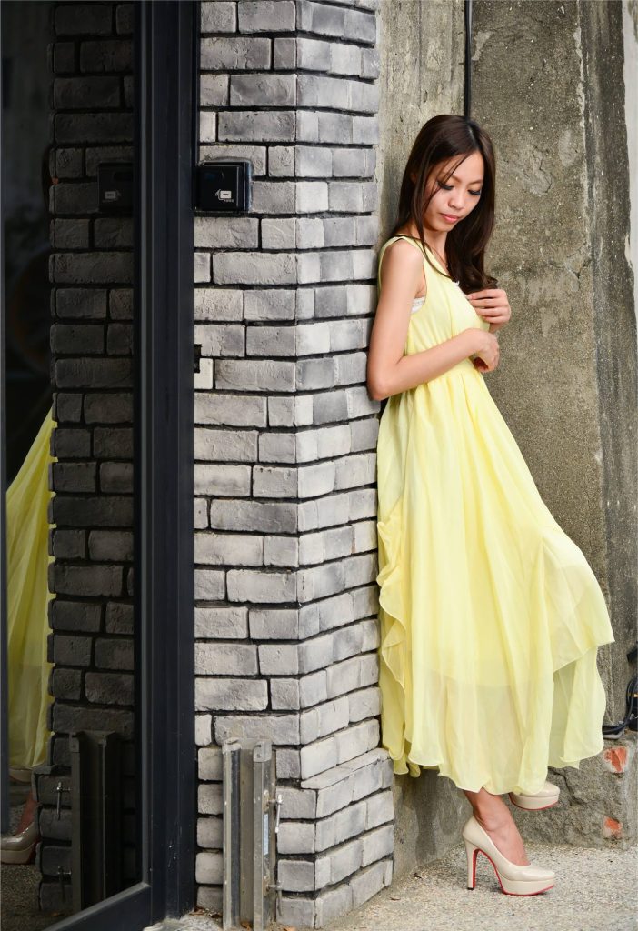 精选街拍摄影 No.080 吳思敏 飄逸長裙高跟美腿[140P/535MB]插图1