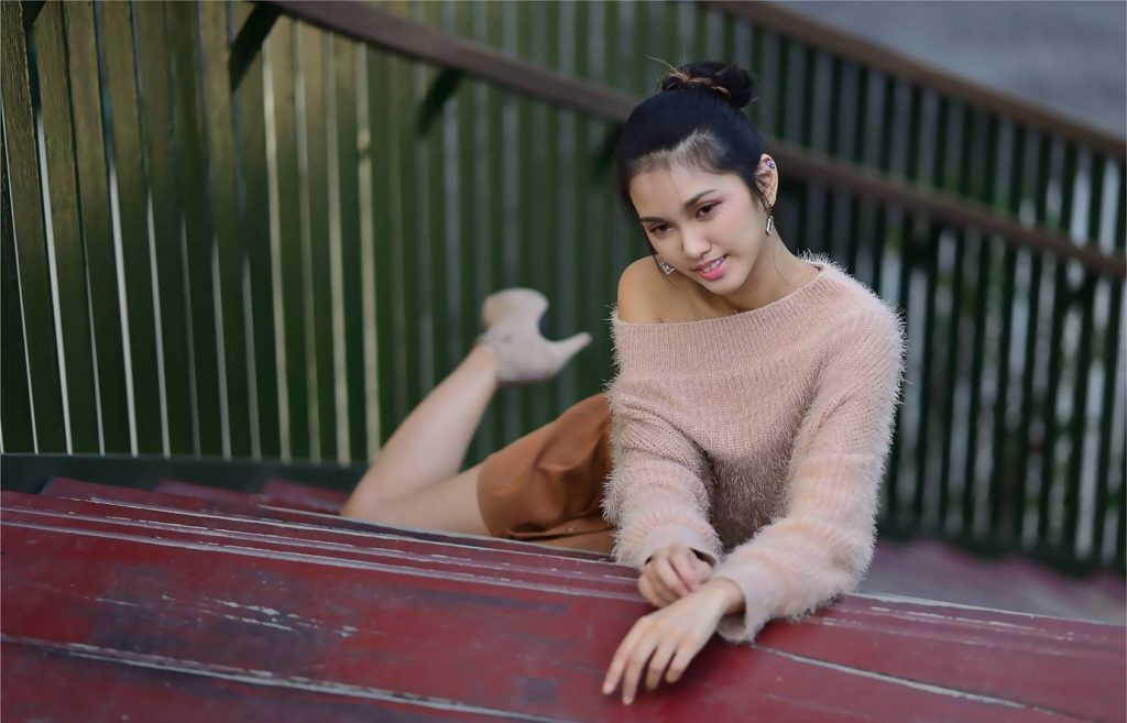 精选街拍摄影 No.086 陳濛欣 短裙高跟美腿 [128P/340MB]插图5