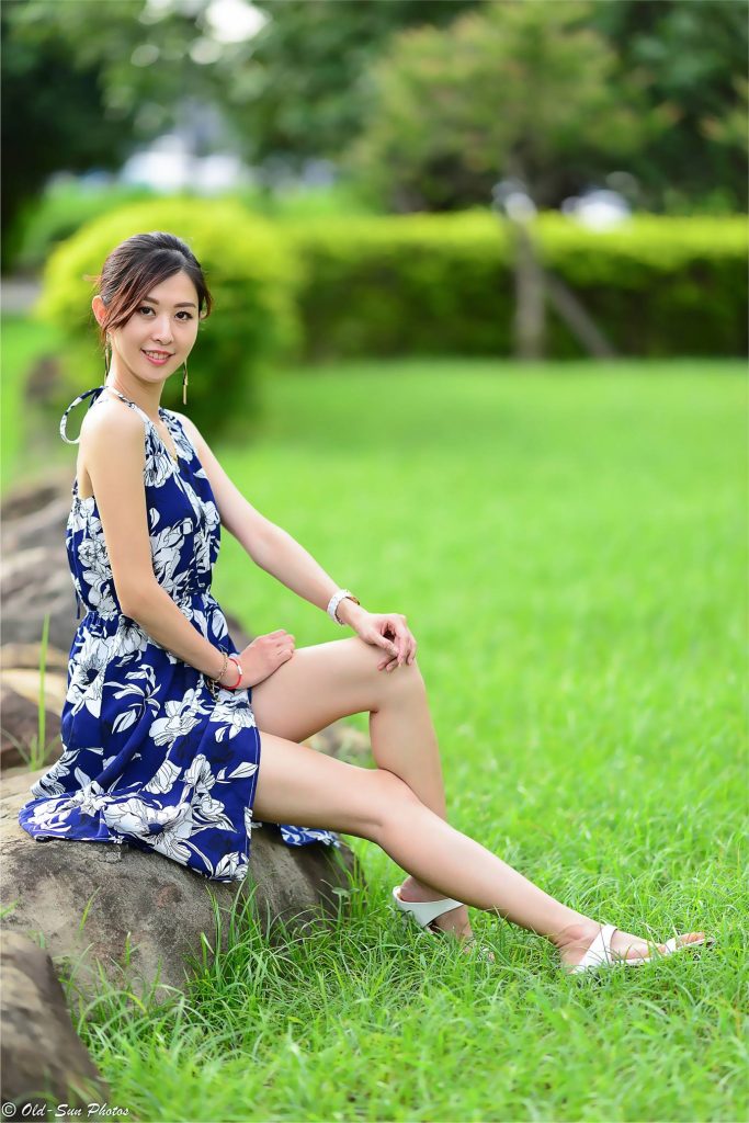 精选街拍摄影 No.095 趙婷婷 連衣裙涼高美腿 [122P/136MB]插图1