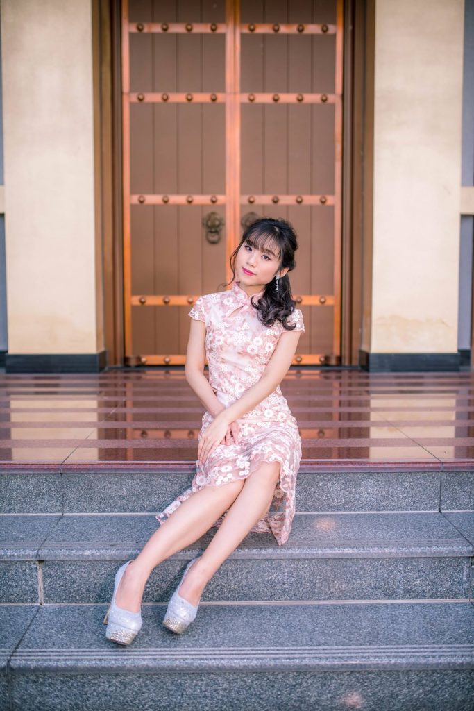 精选街拍摄影 No.098 余宸 旗袍高跟美腿 [88P/94MB]插图3