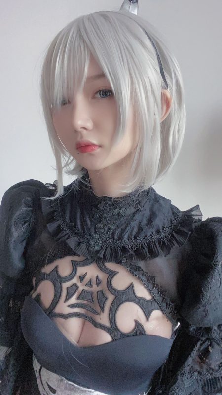 51酱 NO.002 – 2B黑婚纱[53P/2V/486MB]-无料摄影圈