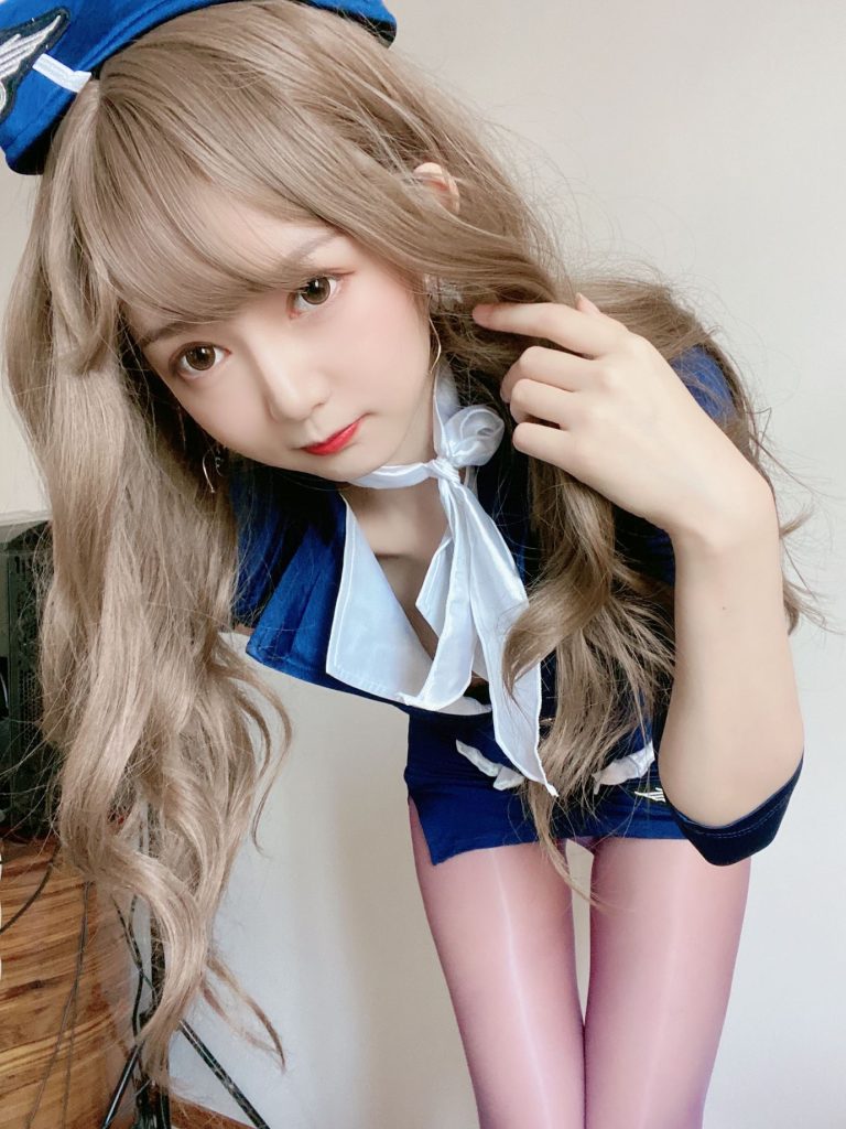 51酱 NO.007 – 蓝色制服装[35P/3V/115MB]插图2