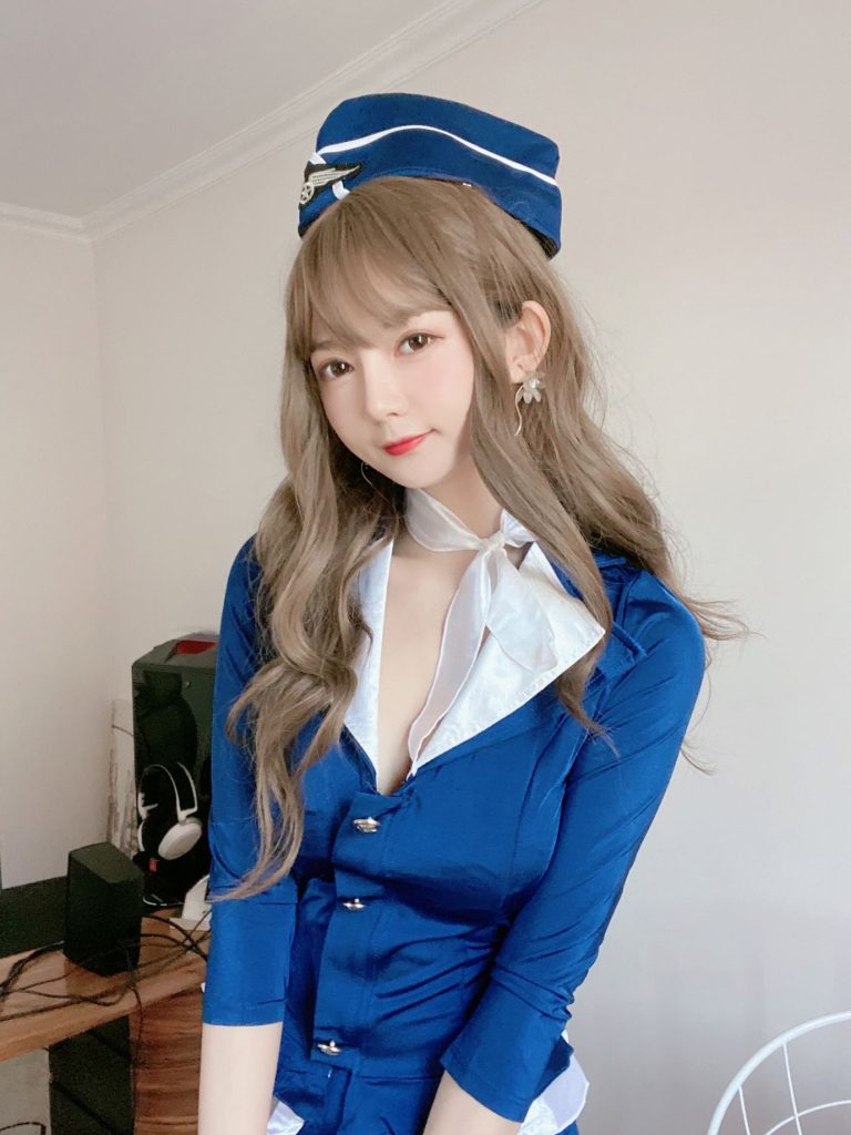 51酱 NO.007 – 蓝色制服装[35P/3V/115MB]插图3