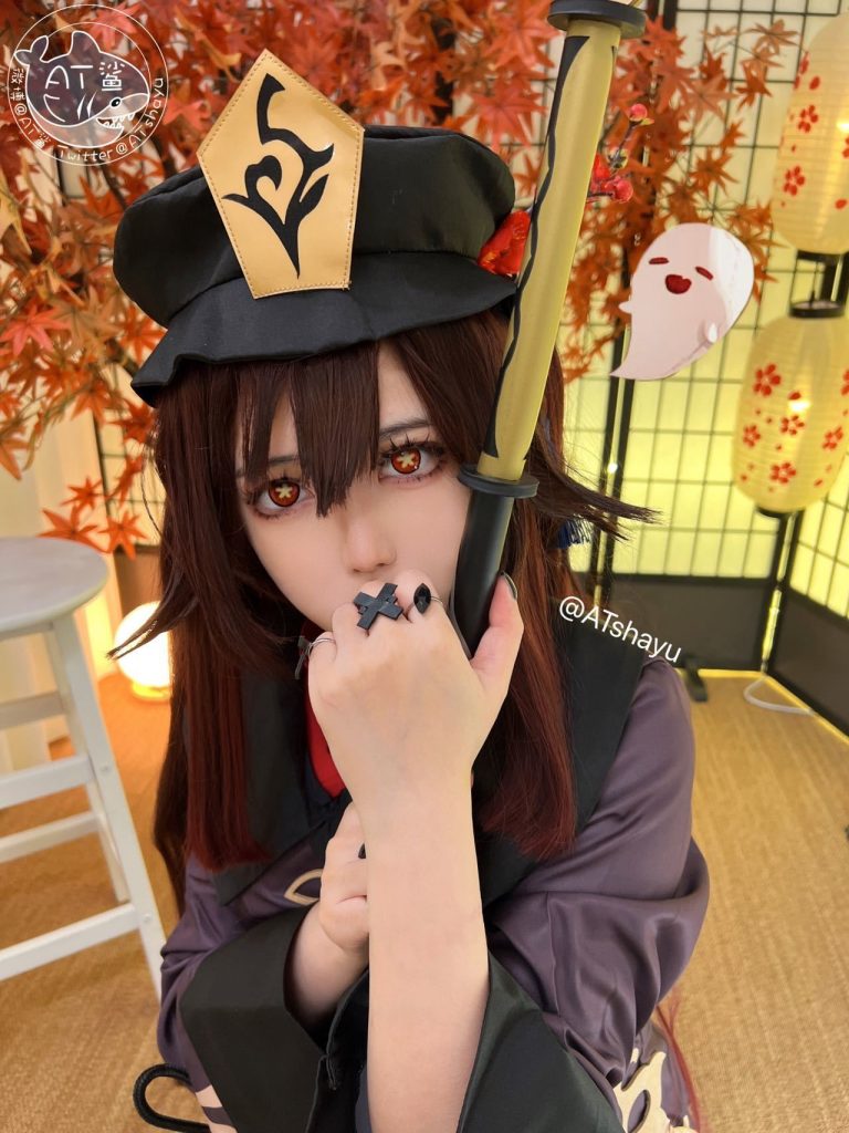 AT鲨 NO.014 – 原神 胡桃[60P/96MB]插图3