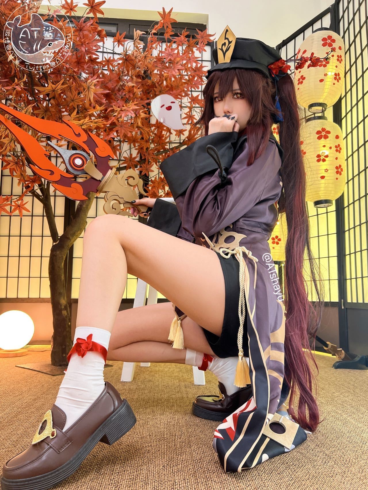 AT鲨 NO.014 – 原神 胡桃[60P/96MB]-无料摄影圈