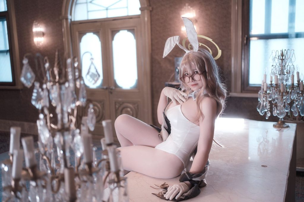 阿半今天很开心 NO.026 – 蔚蓝档案 室笠茜 兔女郎[38P/209MB]插图2