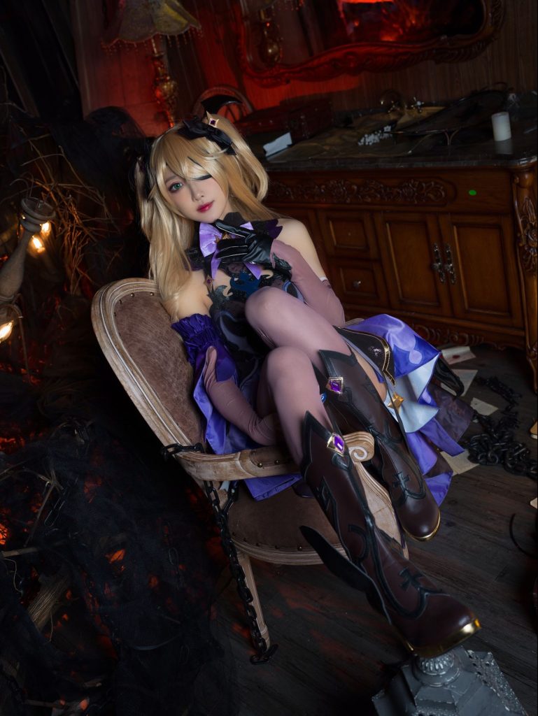 阿包也是兔娘 NO.042 – 原神中二皇女[53P/455MB]插图1