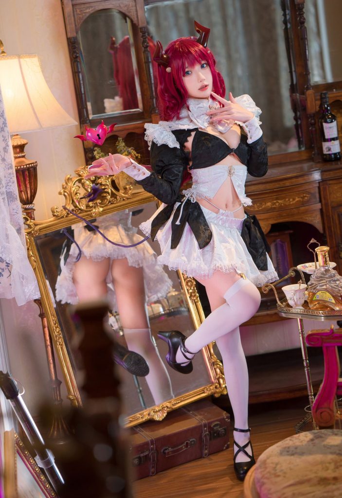 动漫博主阿包也是兔娘 074 莉莉娅女仆 [28P/914MB]插图3