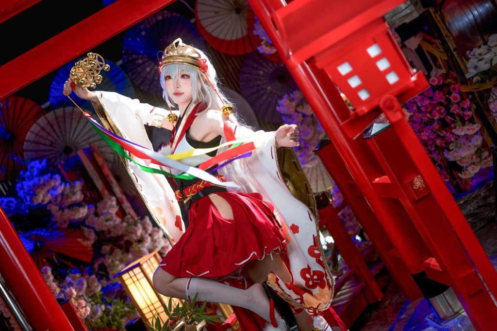 阿包也是兔娘 NO.088 – 樱境物语 巫女浴池[58P/1.59GB]插图3