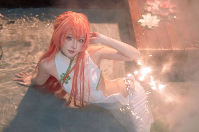 阿包也是兔娘 NO.097 – 碧蓝航线 英仙座旗袍[30P/210MB]-无料摄影圈