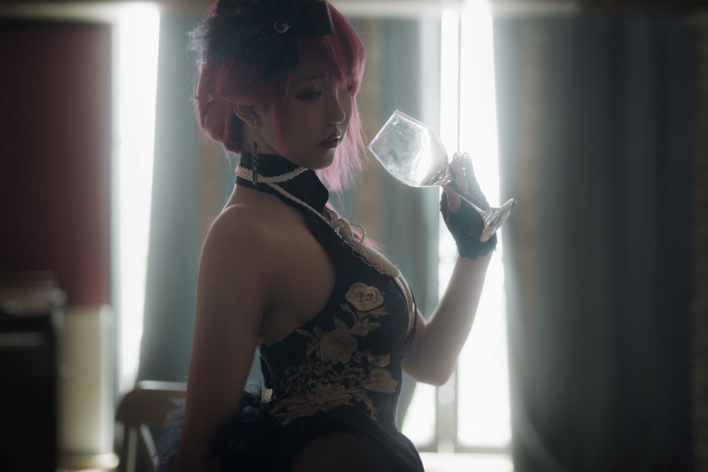 阿薰kaOri NO.004 – 黑太子旗袍[20P/181MB]插图3