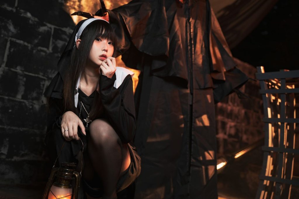 安曜曜 NO.001 – 禁地修女[45P/603MB]插图1