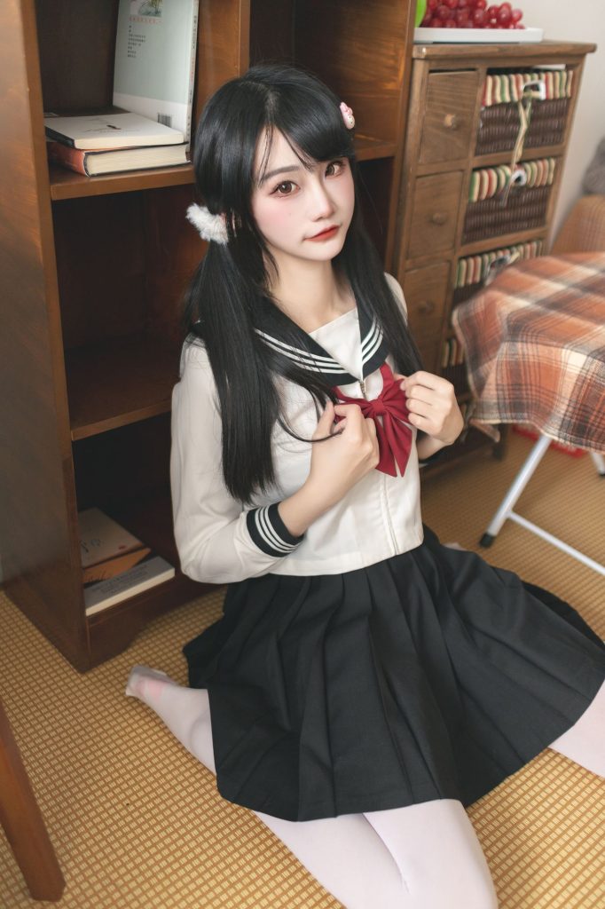 嗷呜酱 NO.001 – 水手服[48P/410MB]插图3