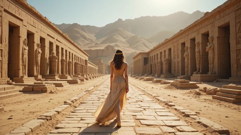 AI Video 004 Celestial TTRPG Meditation Music featuring Divine Goddesses[4K/1V/506MB]-无料摄影圈