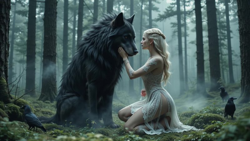 AI Video 016 Enchanting TTRPG Fantasy Music featuring Divine Goddesses[4K/1V/536MB]-无料摄影圈