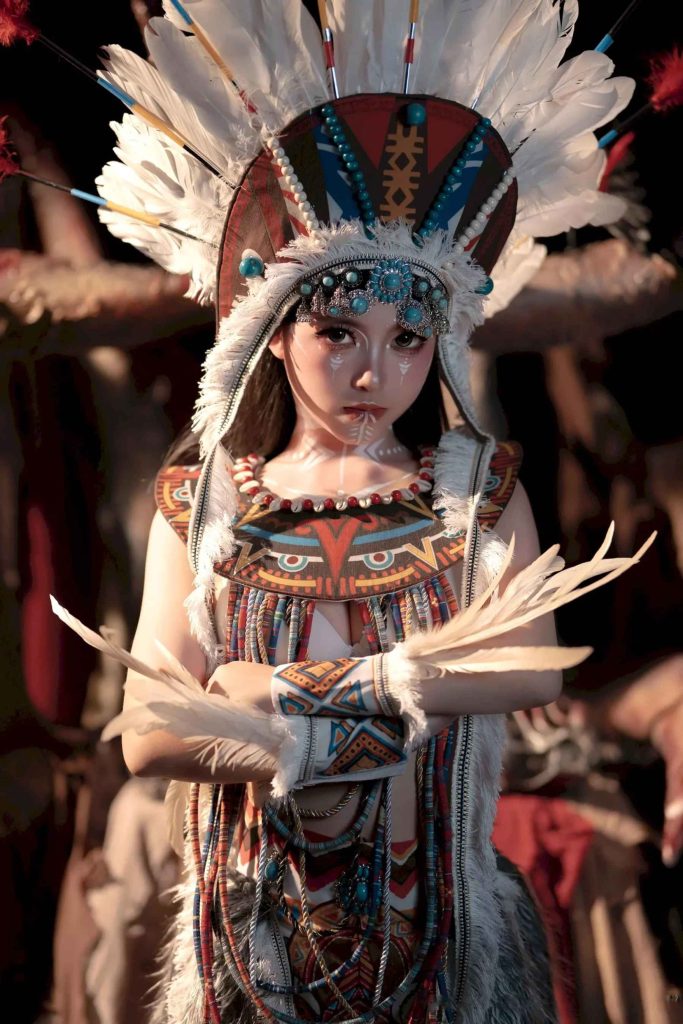 Bangni邦尼 NO.008 – 印第安 (紫舞龙)[42P/73MB]插图1