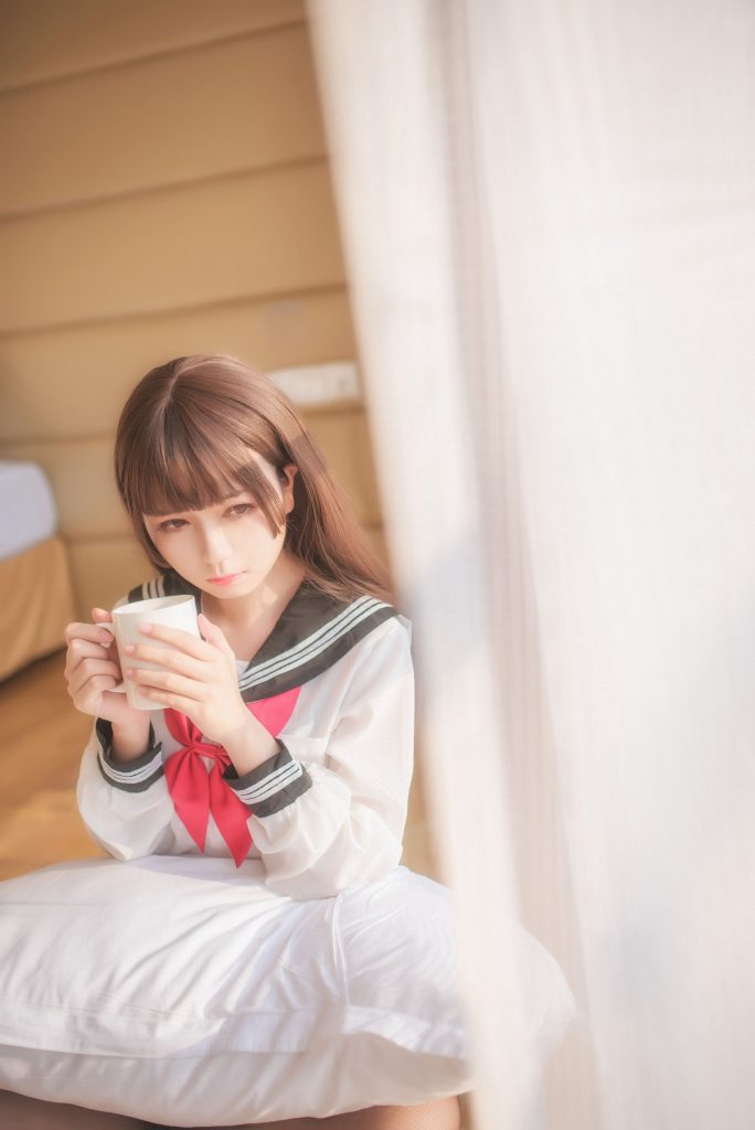 白金Saki写真 001 半透明水手服 [37P/119MB]插图1