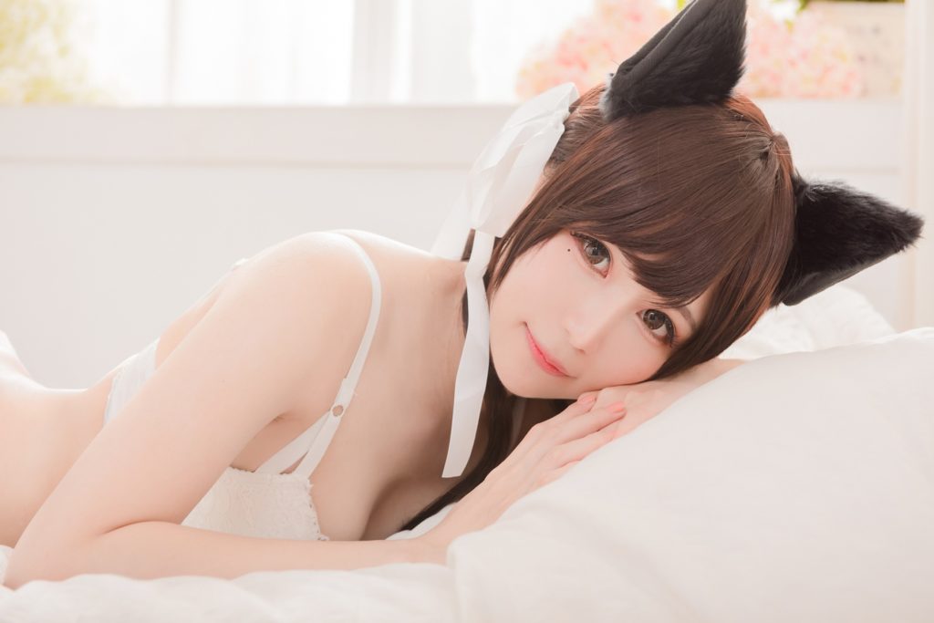 白神泱 NO.005 – 白色内衣兽耳[13P/7.76MB]插图1