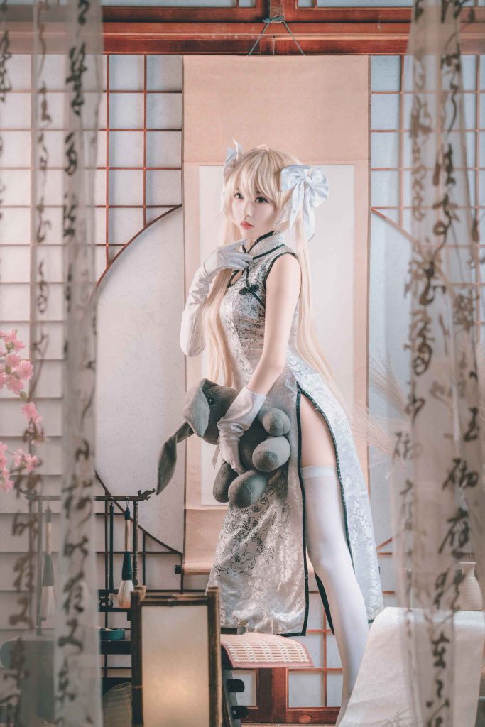 白易子教主 NO.008 – 旗袍[22P/86.7MB]插图1