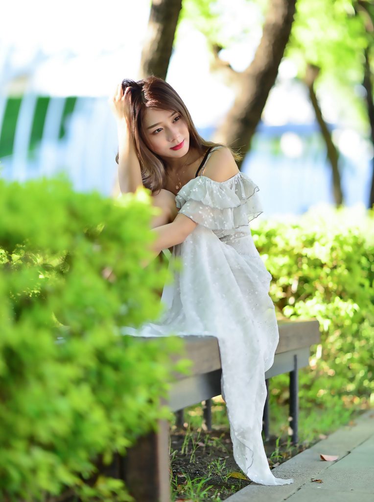 精选街拍摄影 No.125 vivi曹媛媛 吊帶高衩長裙高跟美腿 [113P/227M]插图3