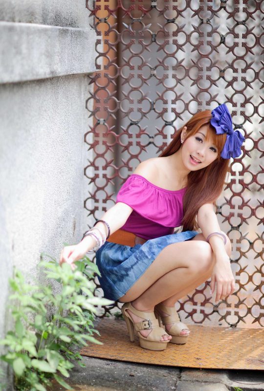 精选街拍摄影 No.127 小雯 短裙涼高美腿 [52P/249M]-无料摄影圈