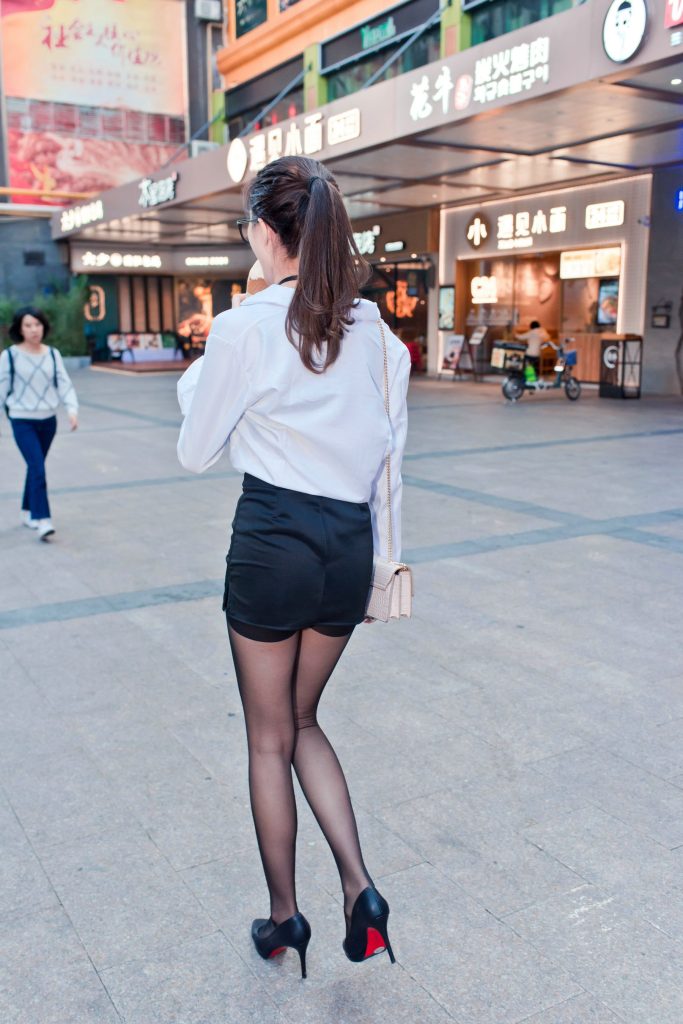 精选街拍摄影 No.171 OL极品黑丝美女婷婷的工作日常 2 [102P/97M]插图2